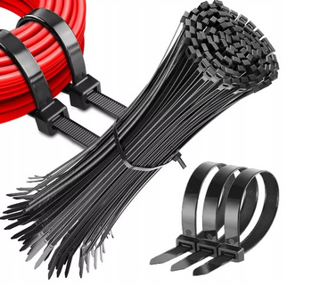 Δεματικά καλωδίων uv μαύρο 3.6x150mm 100 τεμάχια