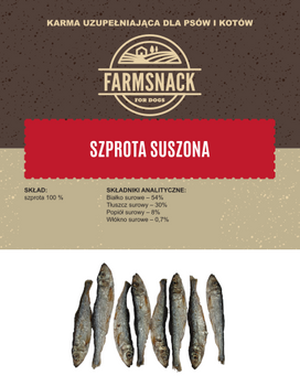 FarmSnack Spratly για σκύλους και γάτες 100g