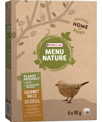 Versele-Laga Menu Nature Gourmet Balls με φυστίκια & ηλιόσπορους 6x90g