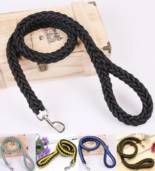 NUXIE® χοντρό πλεκτό λουρί σκύλου 120cm