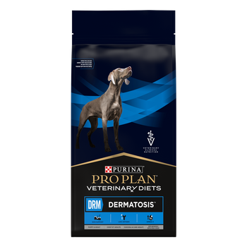 PURINA Pro Plan Veterinary Diets DRM Dermatosis 12kg + Δωρεάν έκπληξη