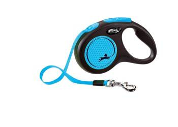 Flexi Leash Classic M Ταινία 5m έως 25kg Νέον μπλε