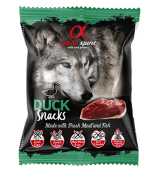 Alpha Spirit Dog Treat Duck Cube 50g