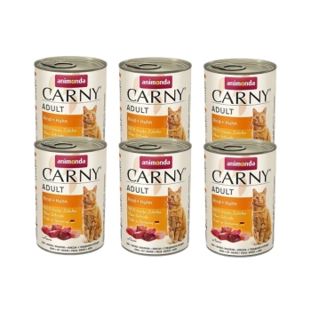 Animonda Cat Carny Adult Beef & Chicken 6x400g