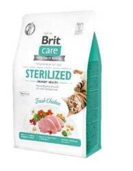 Brit Care Cat Grain-Free Sterilised Urinary Health με κοτόπουλο 7kg + Δωρεάν έκπληξη