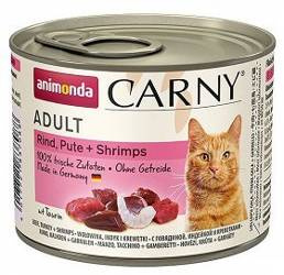 Animonda Cat Carny Adult Beef, Turkey & Prawns 200g