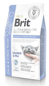 BRIT GF Veterinary Diets Cat Calm &amp; Stress Relief 5kg