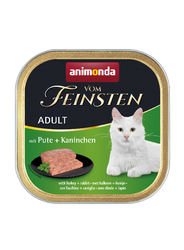 Animonda Vom Feinsten Adult Cat Turkey & Rabbit 100g