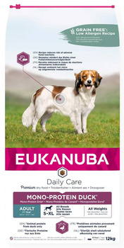 EUKANUBA-Adult Daily Care Mono-Protein duck-12kg