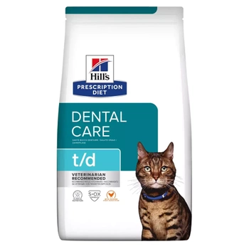 HILL'S PD Prescription Diet Feline t/d 3kg + ΈΚΠΛΗΞΗ ΓΙΑ ΤΗ ΓΆΤΑ