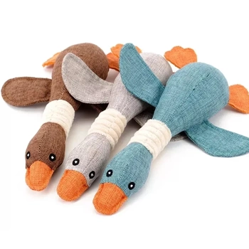 Βελούδινο παιχνίδι με τσίχλα 34cm (πάπια)