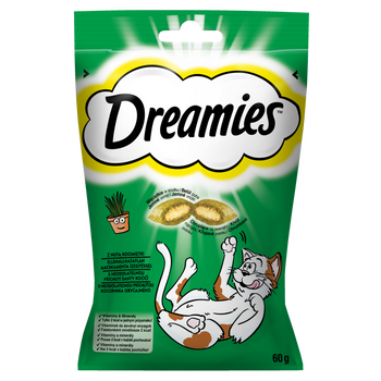 DREAMIES 60g - λιχουδιά για γάτες με γατολίβανο