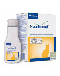 Virbac Nutribound για γάτες 3x150ml