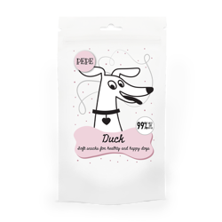 Paka Zwierzaka Pepe Mini Chunkies Πάπια 80g