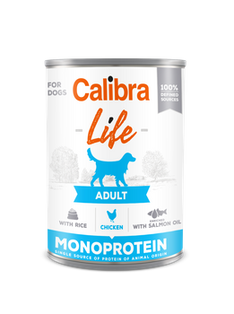 CALIBRA Dog Life Adult Κοτόπουλο με ρύζι 400g