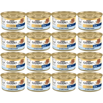 Purina Gourmet Gold Μους με τόνο 48x85g