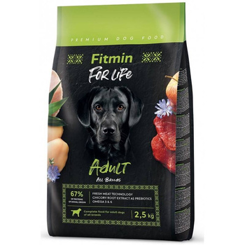 FITMIN Dog For Life Adult Όλες οι φυλές 2,5 kg