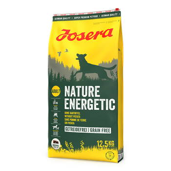 JOSERA Nature Energetic - Χωρίς σιτηρά 12.5kg + ΈΚΠΛΗΞΗ ΓΙΑ ΤΟ ΣΚΎΛΟ ΣΑΣ