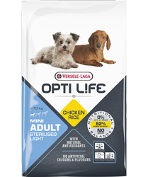 Versele-Laga Opti Life Adult Light Mini με κοτόπουλο και ρύζι 2.5kg