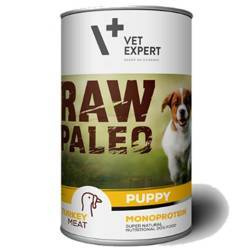 VETEXPERT Raw Paleo Puppy γαλοπούλα 12x400g