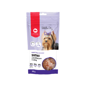 MACED Sushi με κουνέλι και ψάρι 60g