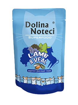 Dolina Noteci Superfood Αρνί με μοσχάρι 10x85g