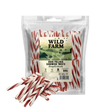 WILD FARM σάντουιτς πάπιας 500g λιχουδιές για σκύλους