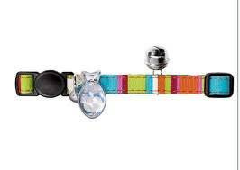 Hunter γυαλιστερές ρίγες κολάρο γάτας 19-34cm