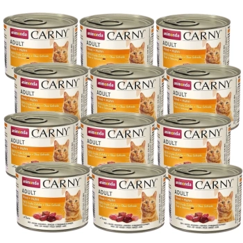 Animonda Cat Carny Adult Beef & Chicken 12x200g