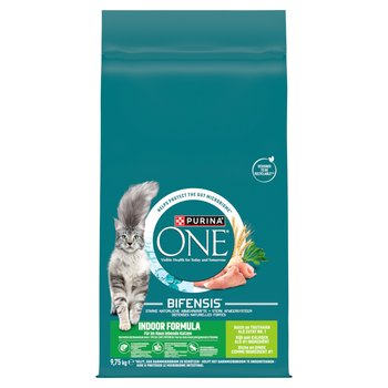 Purina One Indoor Formula Γαλοπούλα και σιτάρι Τροφή για ενήλικες γάτες 9,75kg