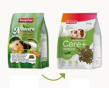 BEAPHAR- Care+ Nature Guinea Pig 1.5kg - Super Premium τροφή για ινδικά χοιρίδια