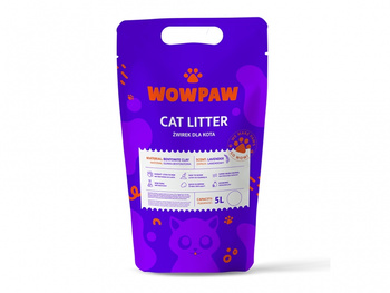 Μπεντονιτική άμμος - Λεβάντα για γάτες 5L