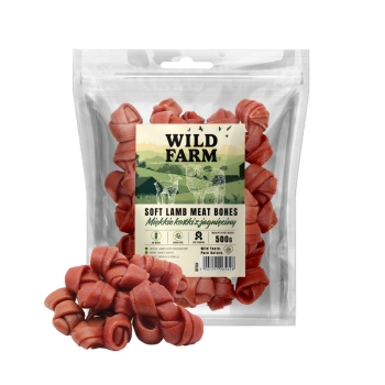 WILD FARM Μαλακοί κύβοι αρνιού 500g λιχουδιές για σκύλους