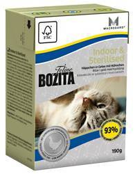 BOZITA Feline Indoor αποστειρωμένο 190g